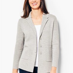 NWT Women's Talbots Sweater Jacket Size XL